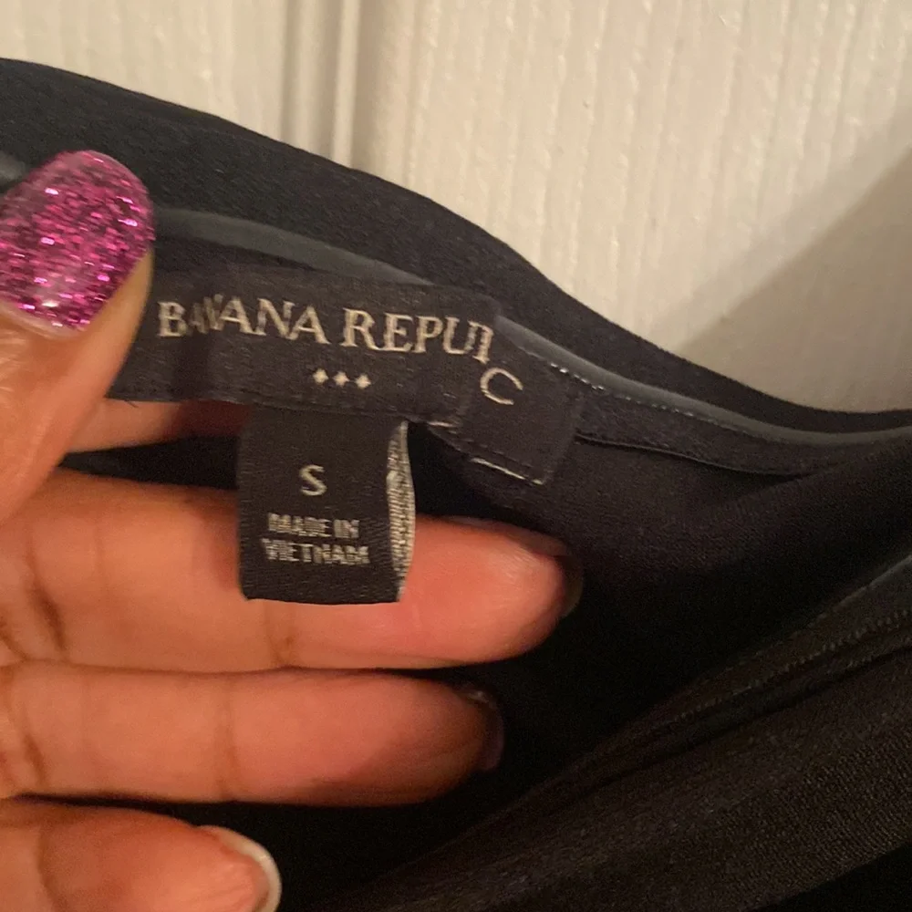 🆕Black Strapless Banana Republic Dress (R) - Picture 5 of 6